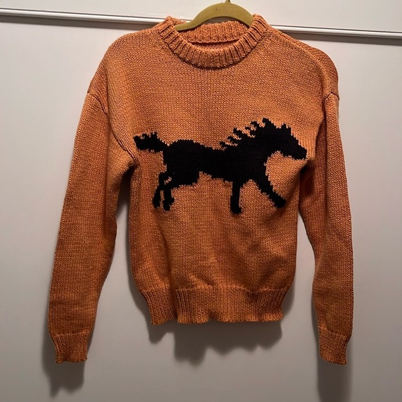 Porridge Western Graphic Sweater Size NWT - Picture 5 of 9